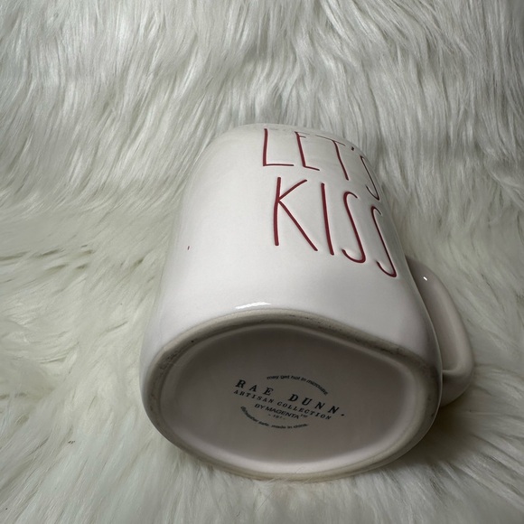 Rae Dunn Let’s Kiss Mug - Picture 3 of 4